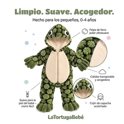 BabyTourtle – Body de tortuga para bebé🐢