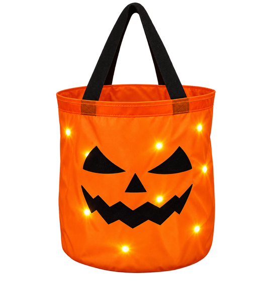 Bolsa Calabaza con luces LED